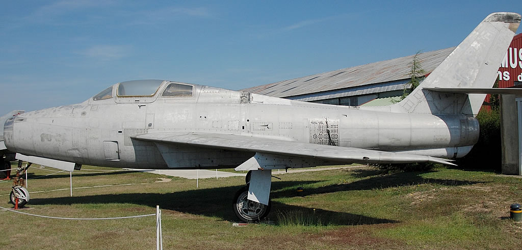 F-84F Thunderstreak at Musée Montélimar le France